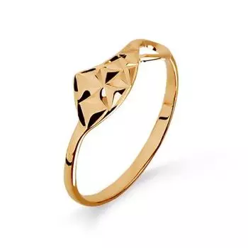 Кольцо из красного золота Линии Любви