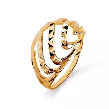 Кольцо из красного золота Линии Любви