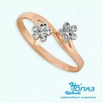 Кольцо из красного золота Линии Любви