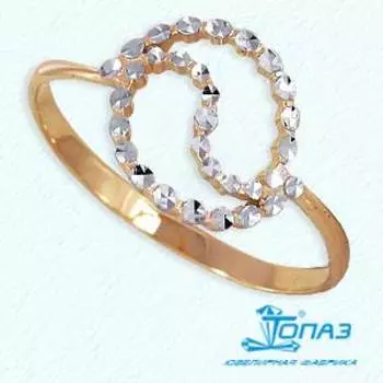 Кольцо из красного золота Линии Любви