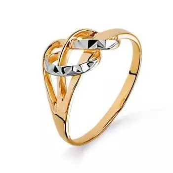 Кольцо из красного золота Линии Любви