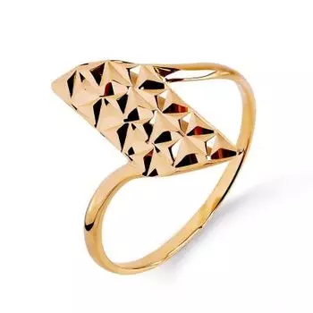 Кольцо из красного золота Линии Любви