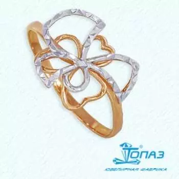 Кольцо из красного золота Линии Любви