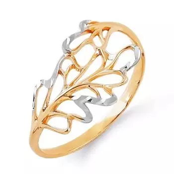 Кольцо из красного золота Линии Любви