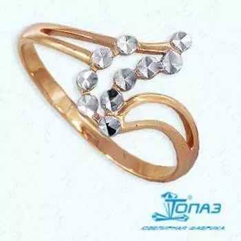 Кольцо из красного золота Линии Любви