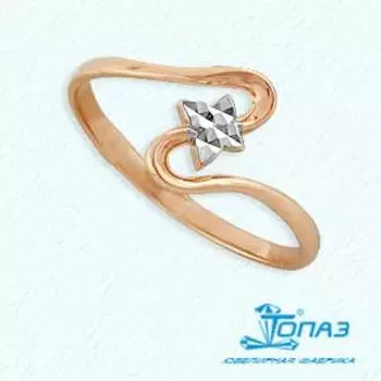 Кольцо из красного золота Линии Любви