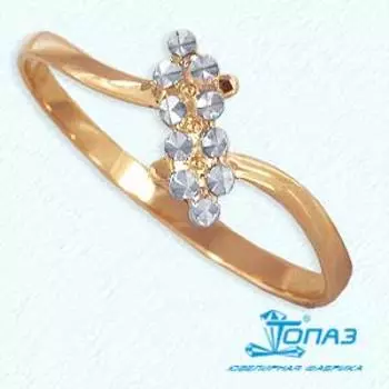 Кольцо из красного золота Линии Любви