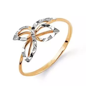 Кольцо из красного золота Линии Любви