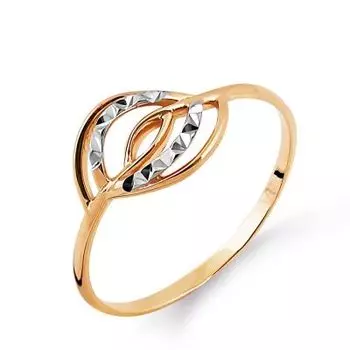 Кольцо из красного золота Линии Любви