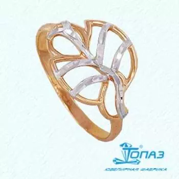 Кольцо из красного золота Линии Любви