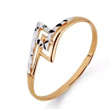 Кольцо из красного золота Линии Любви