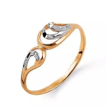 Кольцо из красного золота Линии Любви