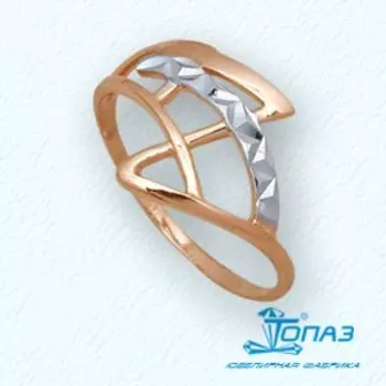 Кольцо из красного золота Линии Любви