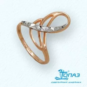 Кольцо из красного золота Линии Любви