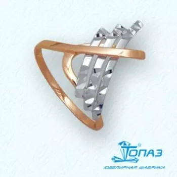 Кольцо из красного золота Линии Любви