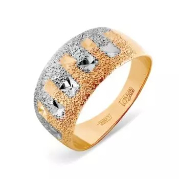 Кольцо из красного золота Линии Любви