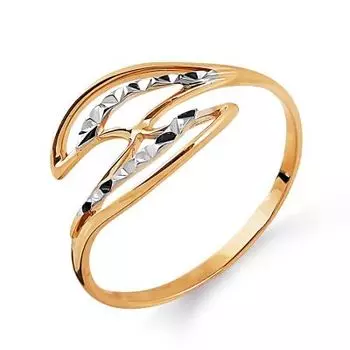 Кольцо из красного золота Линии Любви