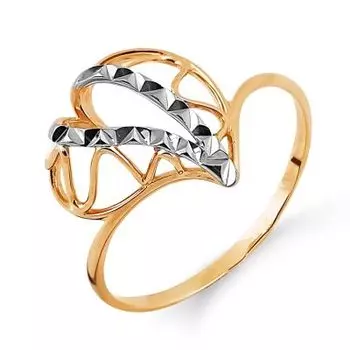 Кольцо из красного золота Линии Любви