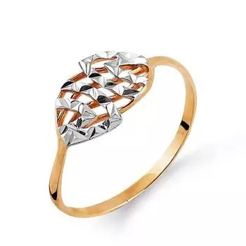 Кольцо из красного золота Линии Любви