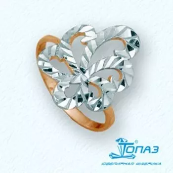 Кольцо из красного золота Линии Любви