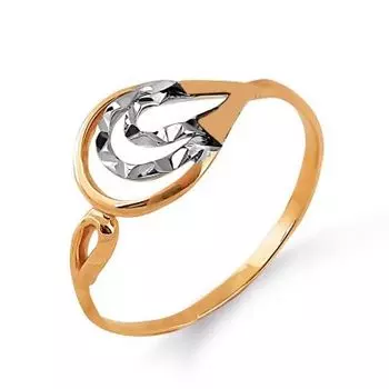 Кольцо из красного золота Линии Любви