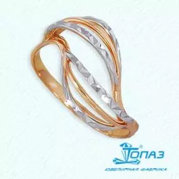 Кольцо из красного золота Линии Любви