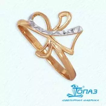 Кольцо из красного золота Линии Любви