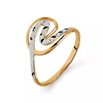 Кольцо из красного золота Линии Любви