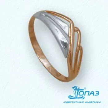 Кольцо из красного золота Линии Любви