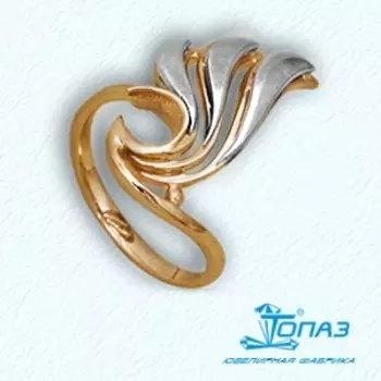 Кольцо из красного золота Линии Любви