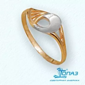 Кольцо из красного золота Линии Любви