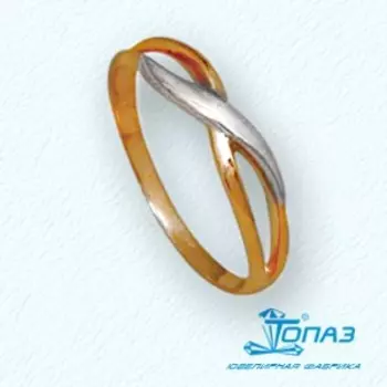 Кольцо из красного золота Линии Любви