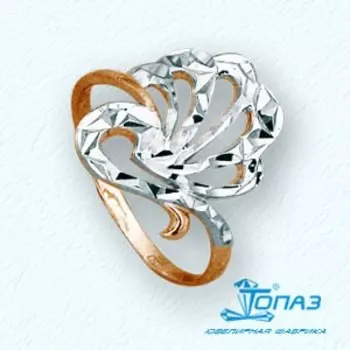 Кольцо из красного золота Линии Любви
