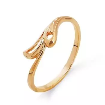 Кольцо из красного золота Линии Любви