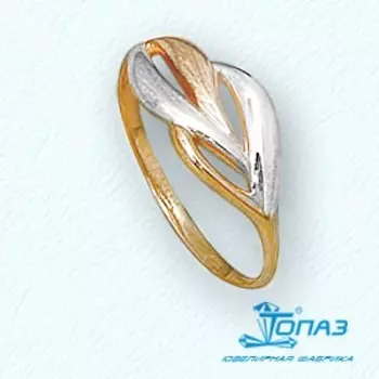 Кольцо из красного золота Линии Любви