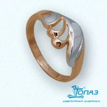 Кольцо из красного золота Линии Любви