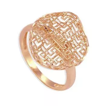 Кольцо из красного золота Линии Любви