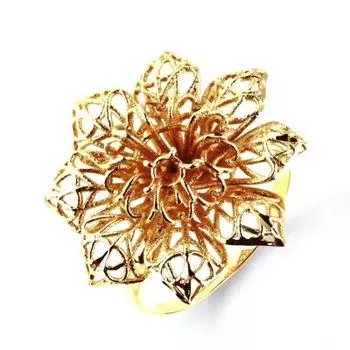 Кольцо из красного золота Линии Любви