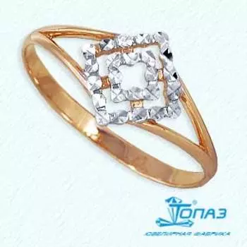 Кольцо из красного золота Линии Любви