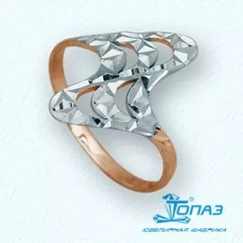 Кольцо из красного золота Линии Любви