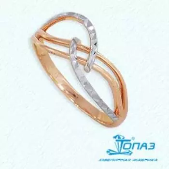 Кольцо из красного золота Линии Любви