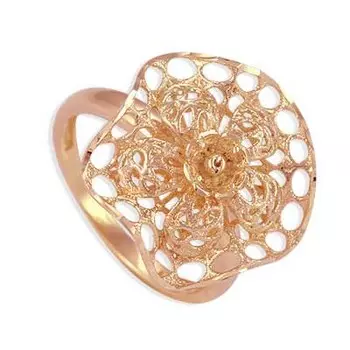 Кольцо из красного золота Линии Любви