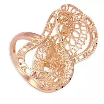 Кольцо из красного золота Линии Любви