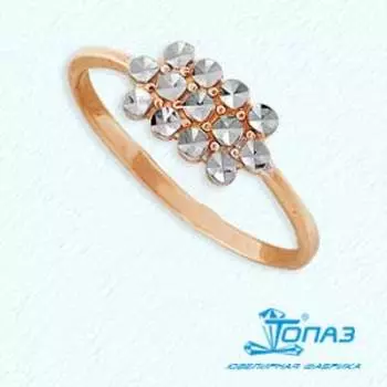 Кольцо из красного золота Линии Любви