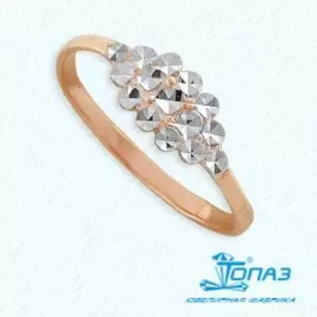 Кольцо из красного золота Линии Любви