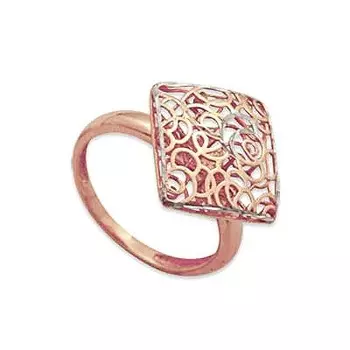 Кольцо из красного золота Линии Любви