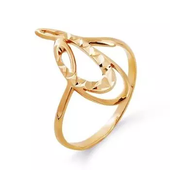 Кольцо из красного золота Линии Любви