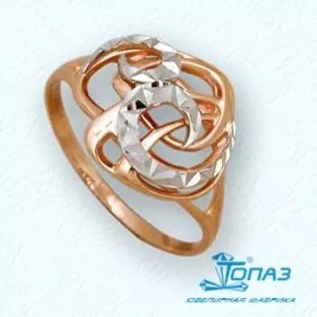 Кольцо из красного золота Линии Любви