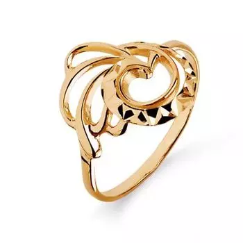 Кольцо из красного золота Линии Любви