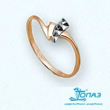 Кольцо из красного золота Линии Любви